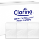 Serwetka premium do dyspenserów Clarina 17x17 cm 400 szt