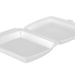 Pojemnik styropianowy lunchbox menubox jednokomorowy XPS 125 szt