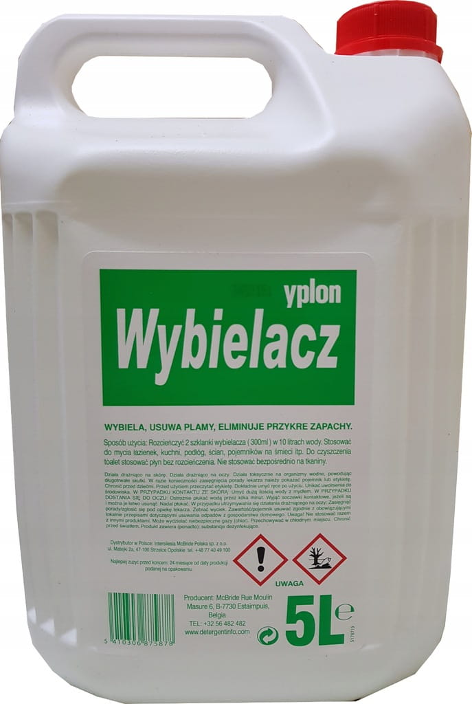 Wybielacz w płynie YPLON 5l